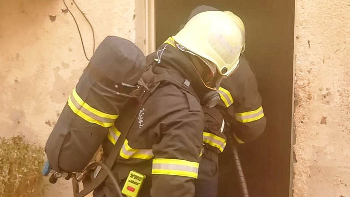 House in Oman goes up in flames after electrical appliance short