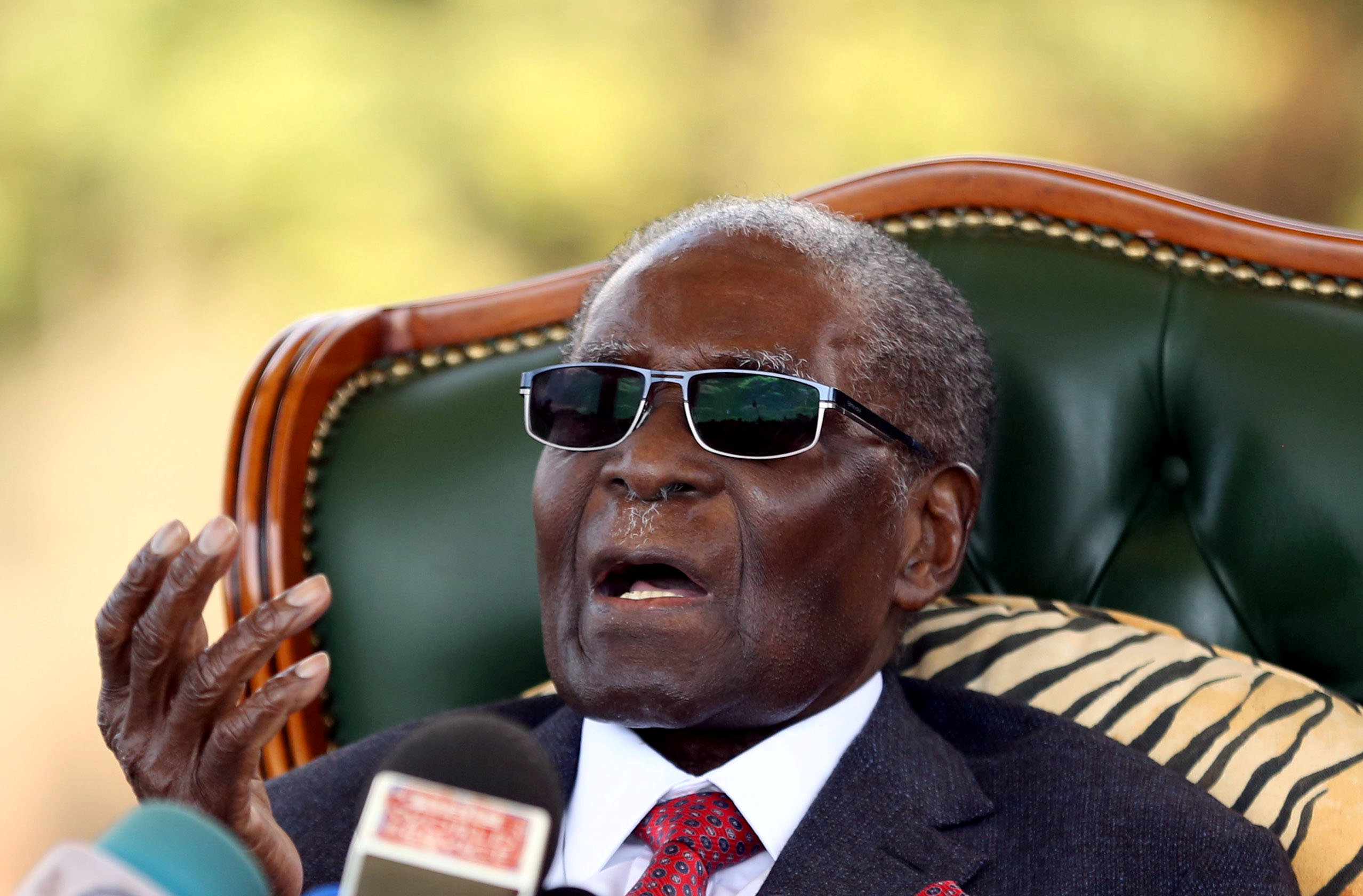 Mugabe backs opposition on eve of election
