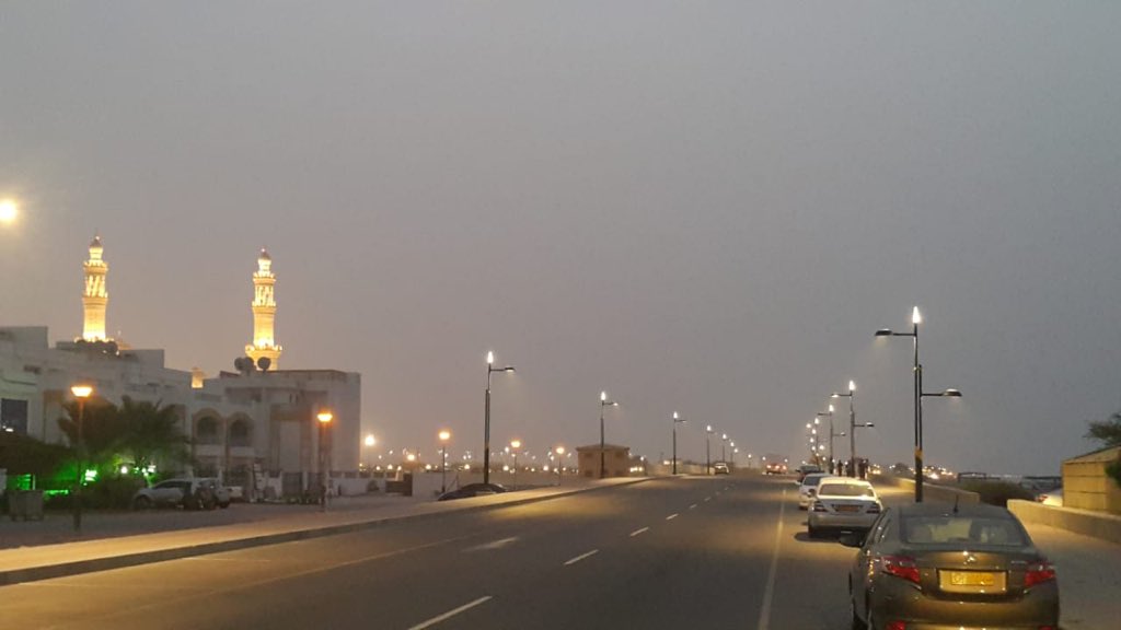 Three km stretch of Muscat road gets LED street lights