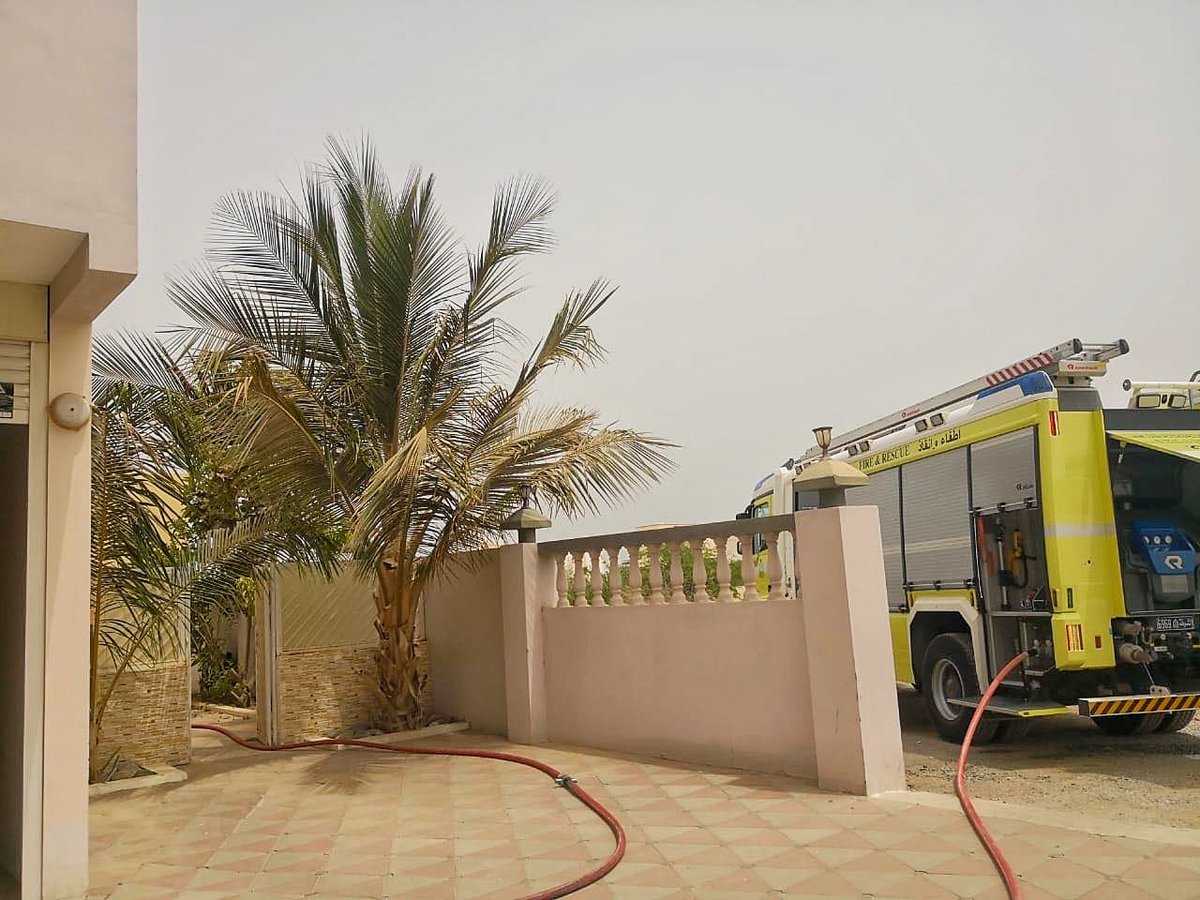 Electrical appliance fire engulfs house in Oman