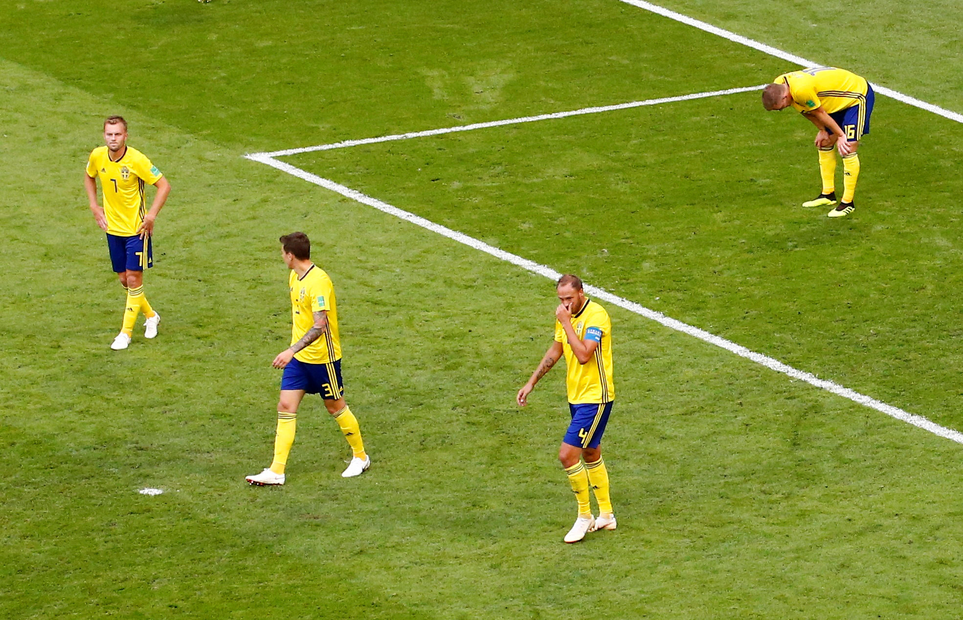 Football: Swedes stumble against England but leave Russia rejuvenated