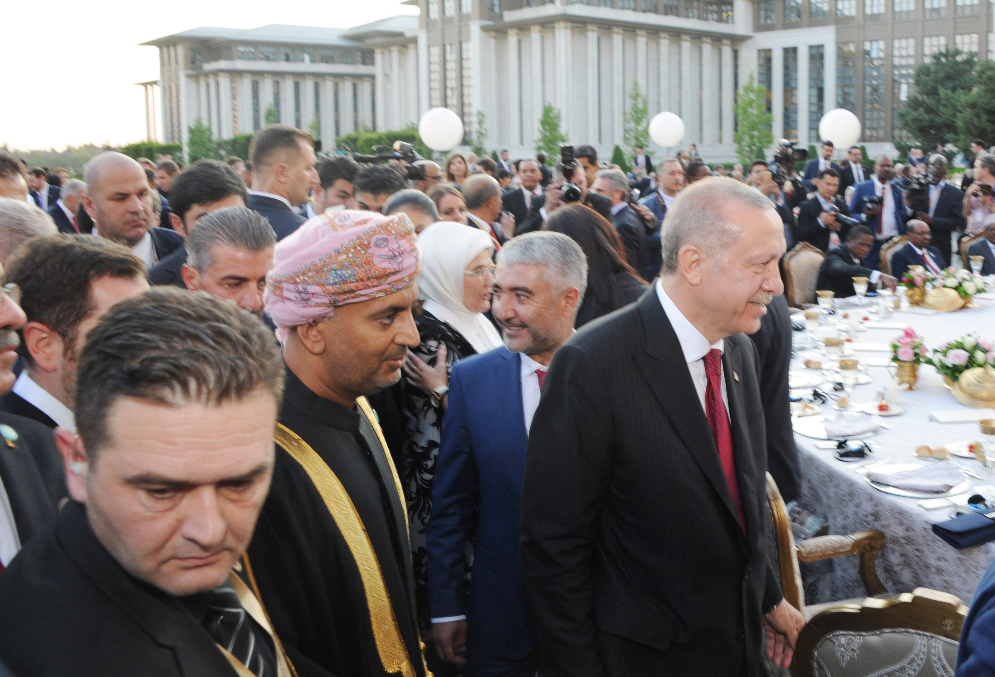 Sunaidy takes part in Erdogan's inauguration ceremony