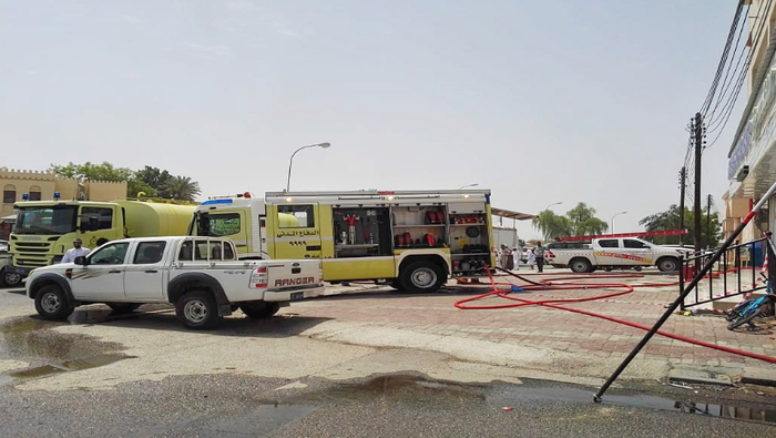 Civil Defence douses fire in Oman