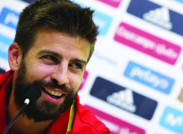 Football: Pique welcomes Barca's one-off Super Cup duel with Sevilla