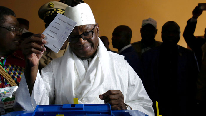 Mali president claims election victory amid fraud accusations