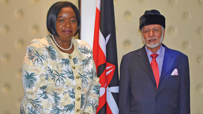 Alawi meets Kenyan counterpart