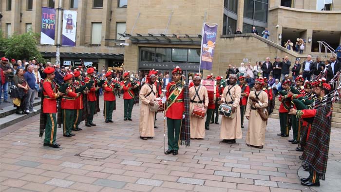 Royal Army of Oman Music Band hosts concert in Scotland