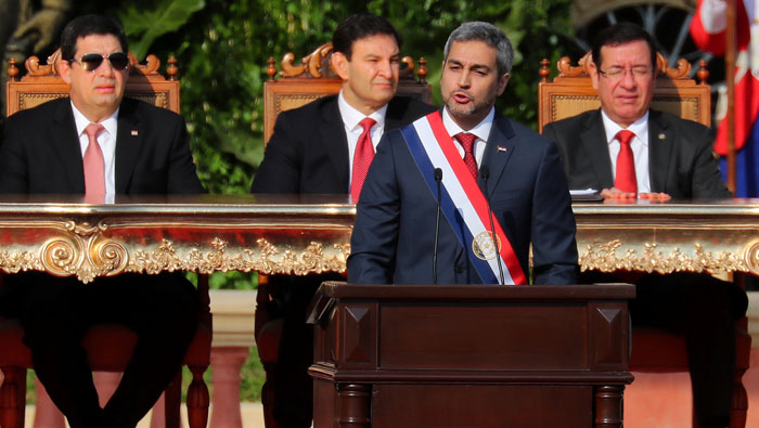 Paraguay's new president takes office, promises to cut poverty