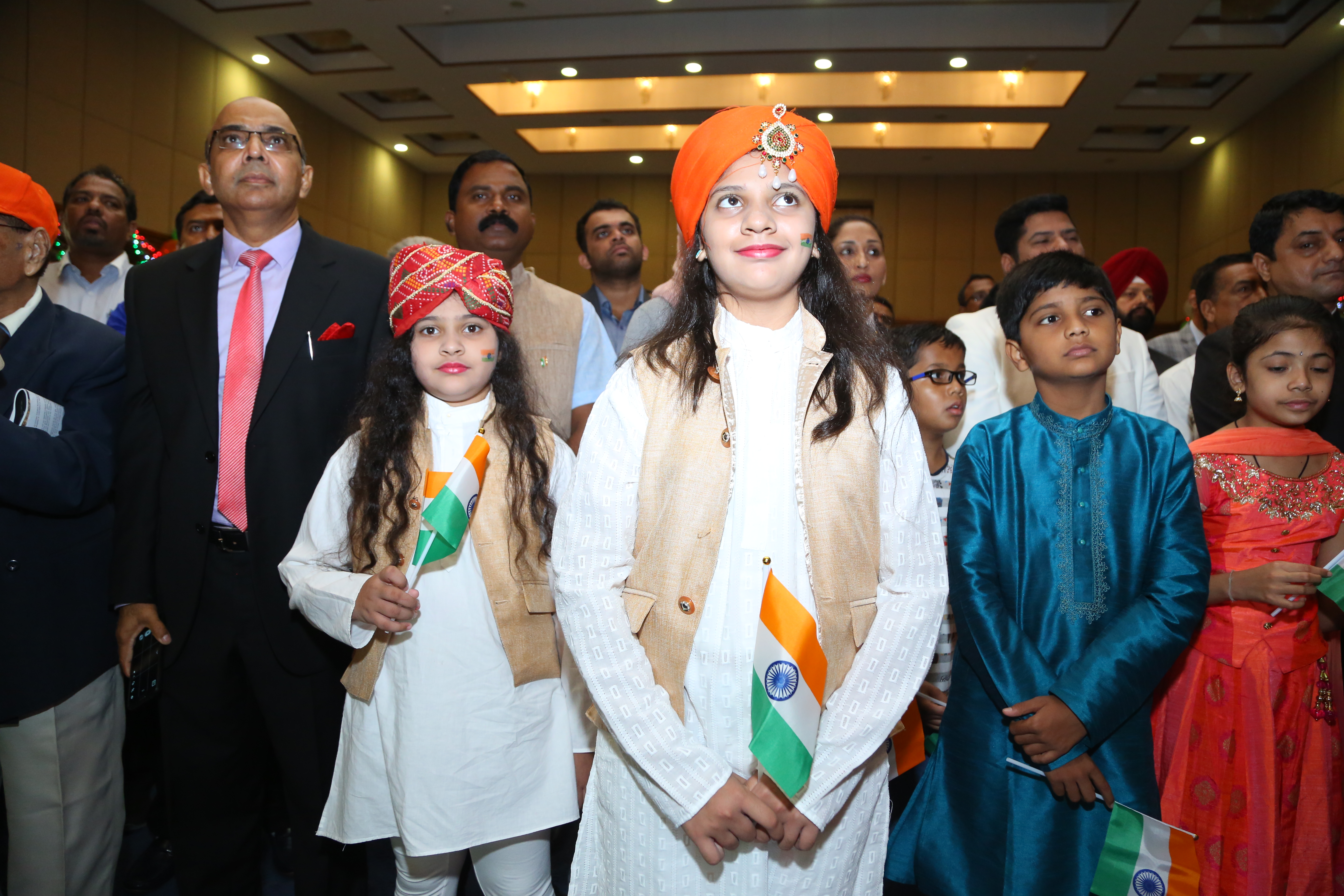 بالصور السفارة الهندية تحتفل بيوم استقلال بلادها