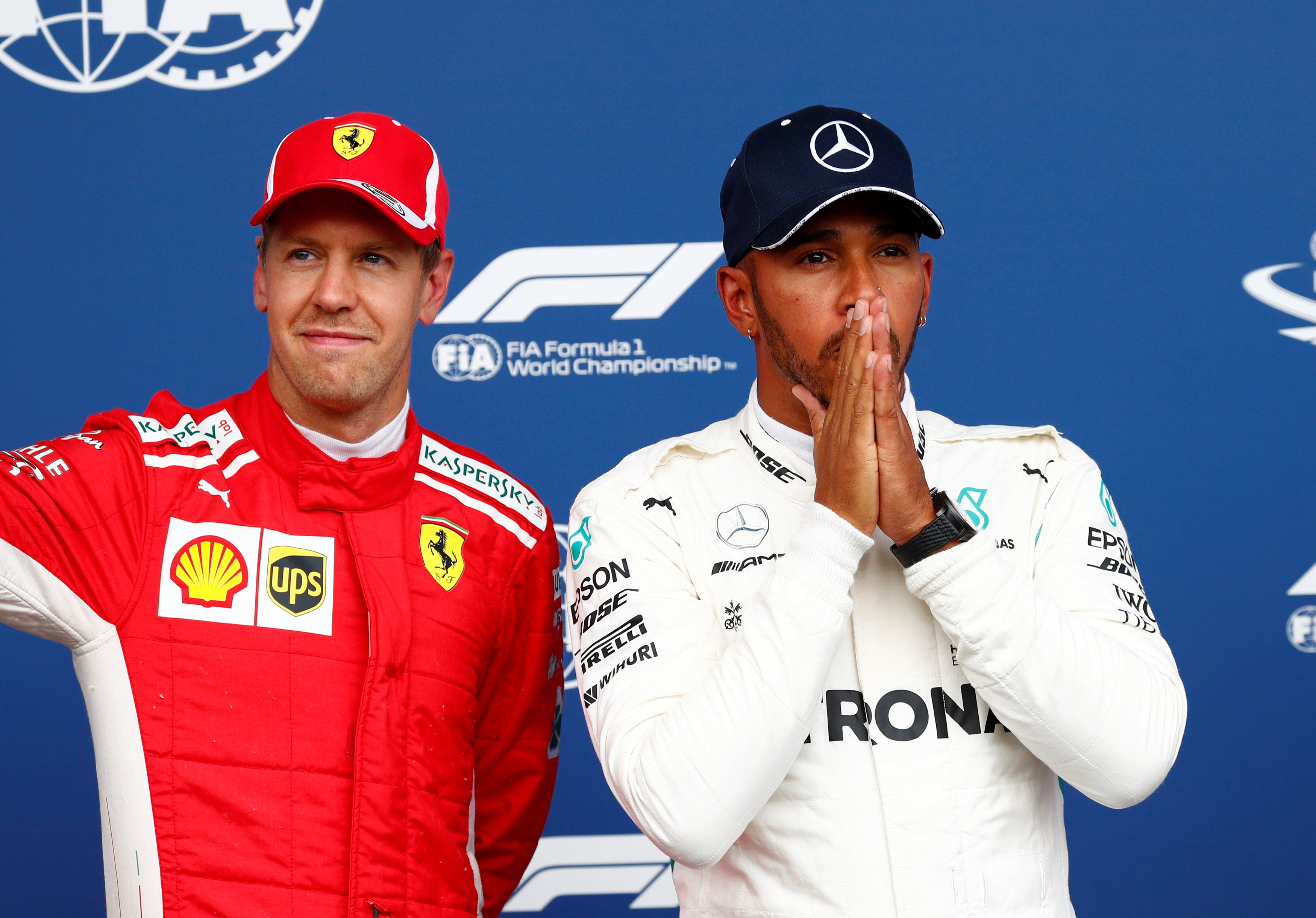 Motorsport: Hamilton on pole after rain shakes up Belgian grid