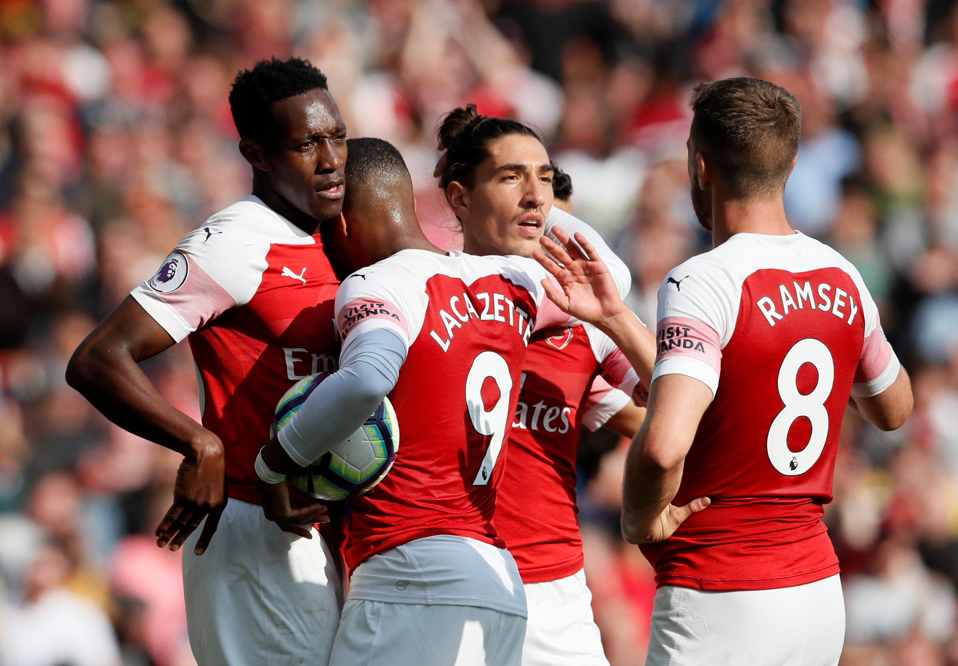 Football: Emery off the mark as Arsenal beat West Ham
