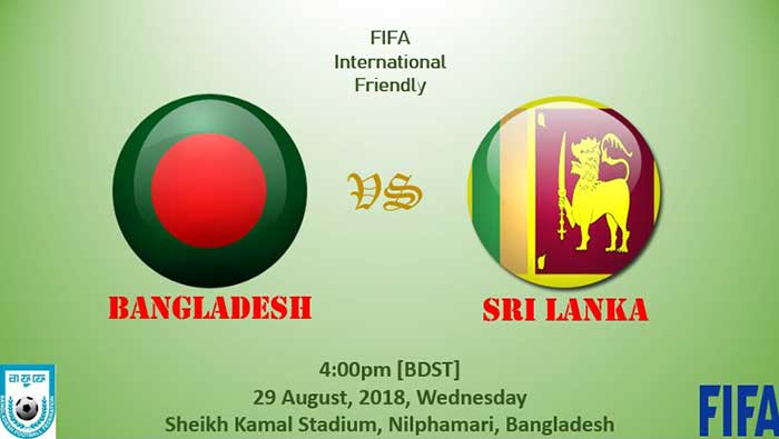 LIVE: Watch Bangladesh take on Sri Lanka in friendly football match