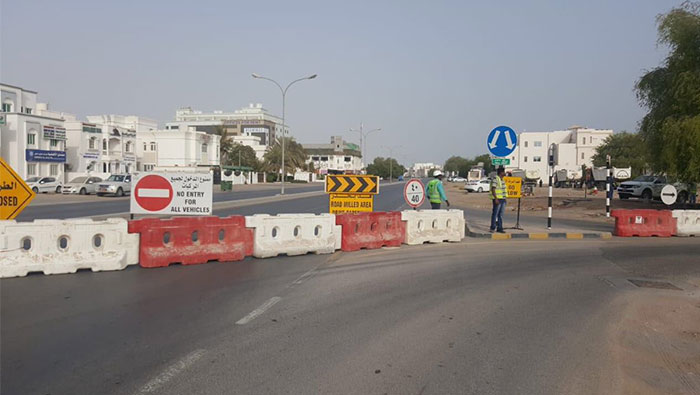 Vital road in Muscat closed for weekend maintenance