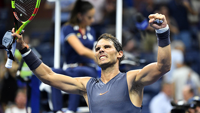 Tennis: Nadal eases past Pospisil to reach U.S. Open third round