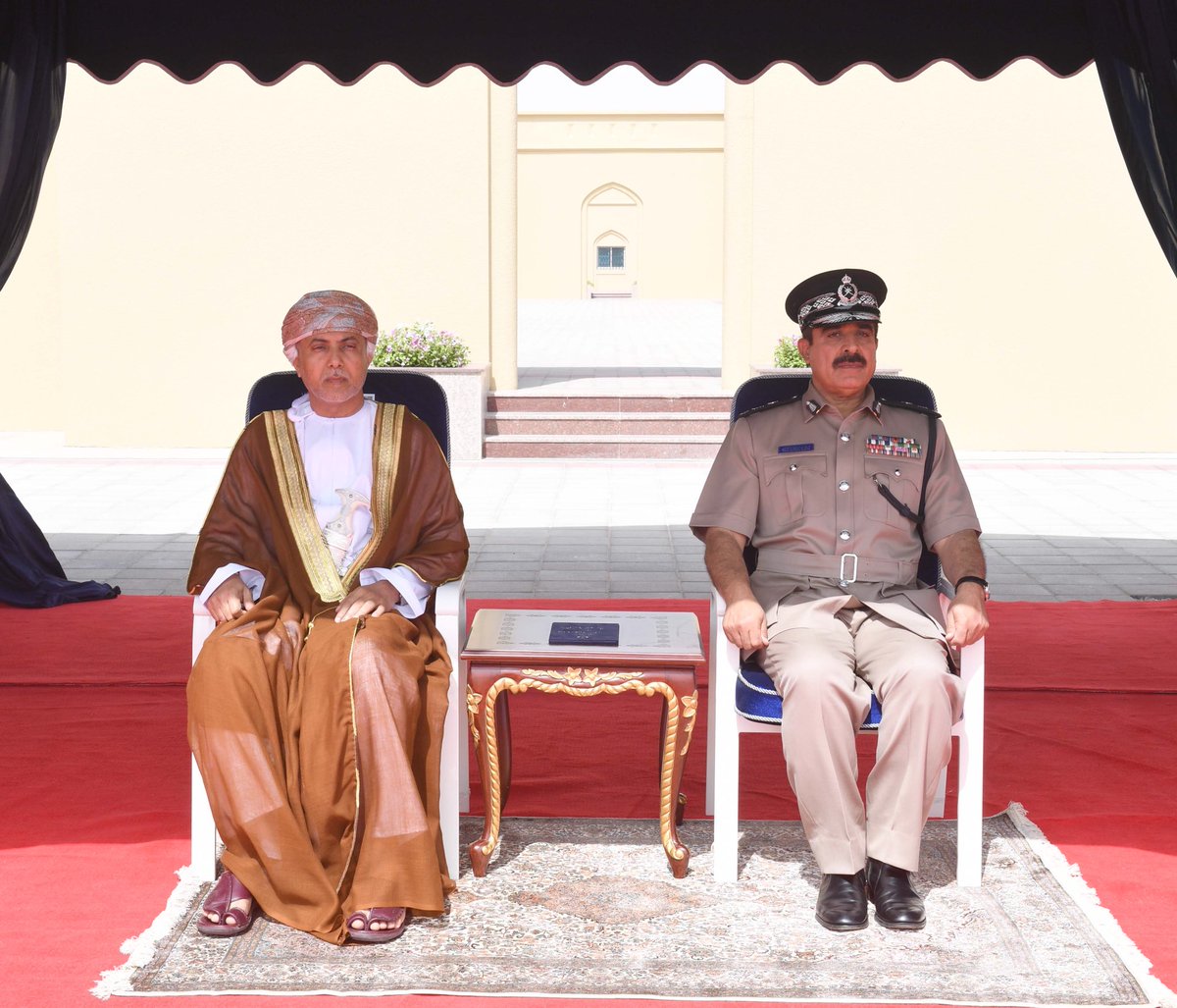 بالصور.. افتتاح مركز شرطة ثمريت