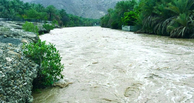 الداخلية تسجل أعلى كمية لهطول الأمطار خلال أغسطس