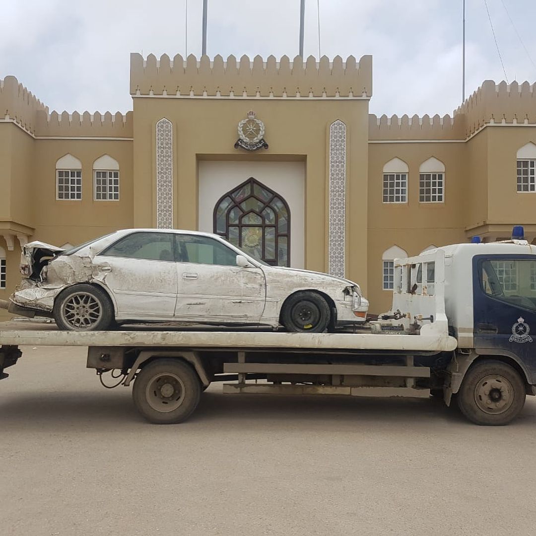 اصطدما ببعضهما أثناء التفحيط.. والشرطة تقبض عليهما