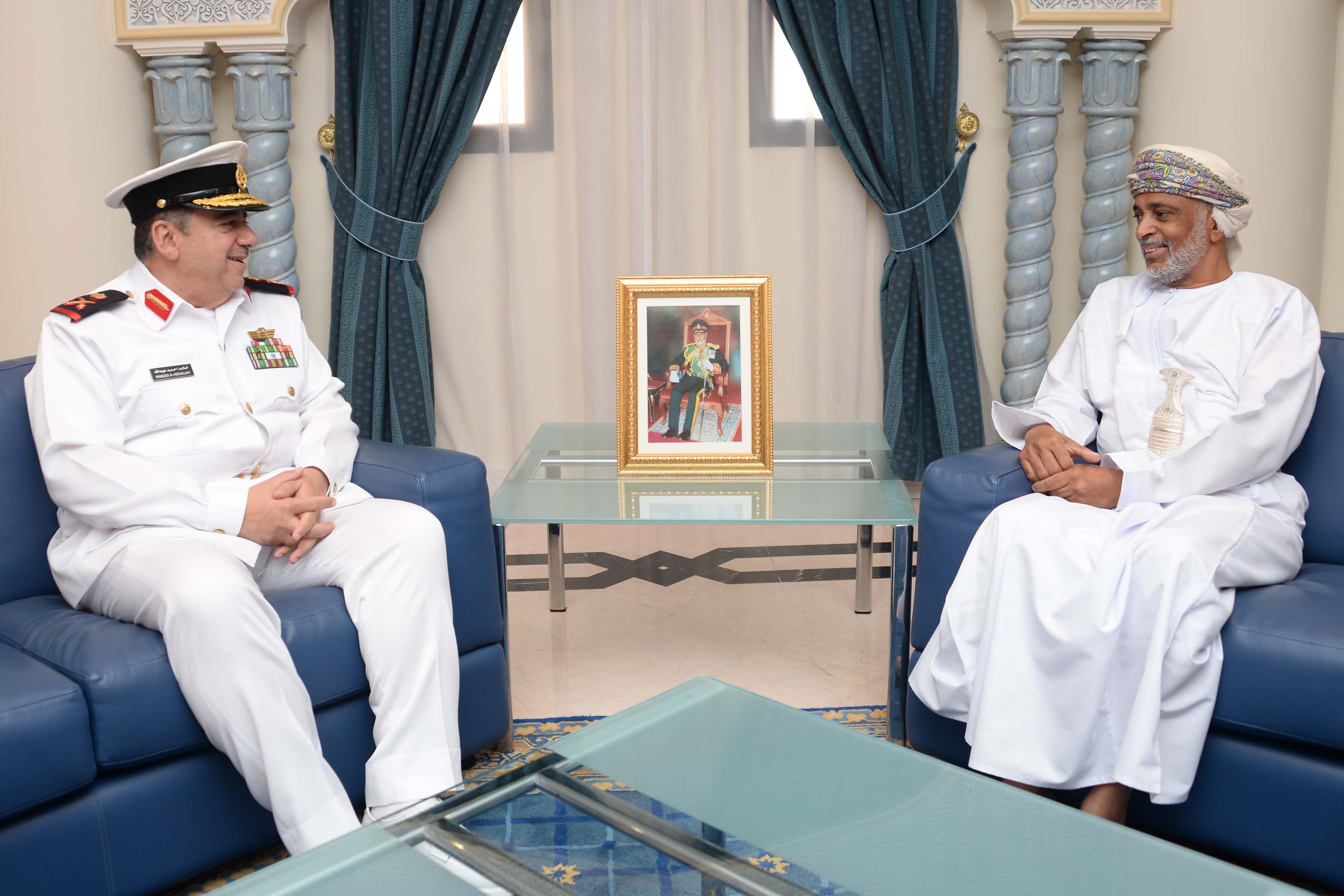 الأمين العام بوزارة الدفاع يستقبل اللواء الركن بحري آمر القوة البحرية الكويتية