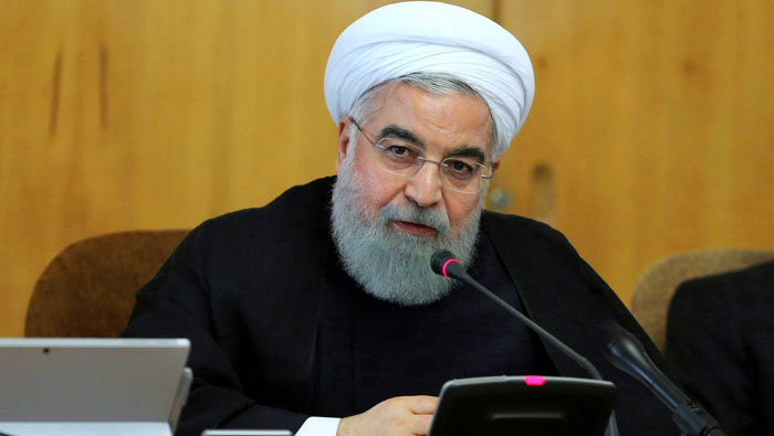 Rouhani says Trump's call for talks aimed at creating chaos in Iran