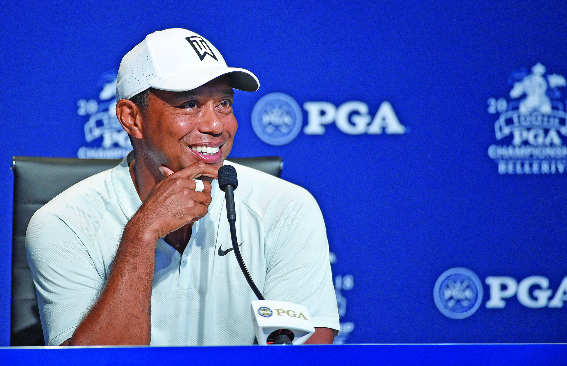 Golf: Woods' world dominates PGA Championship build-up
