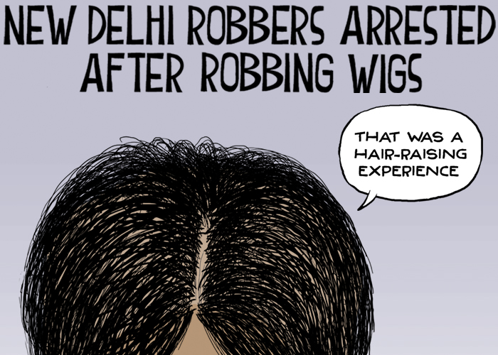New Delhi robbers arrested after robbing wigs
