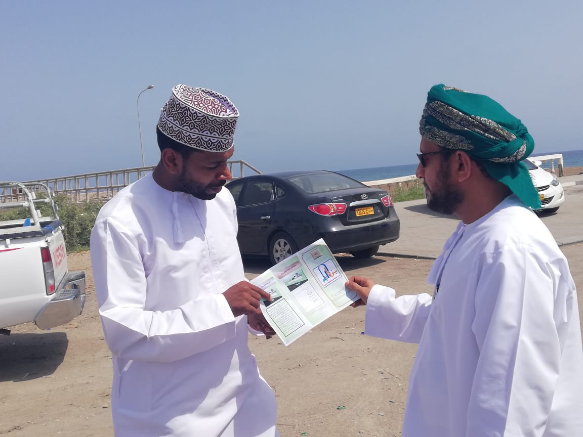 بلدية الخابورة تواصل حملة «بناء والتزام» التوعوية