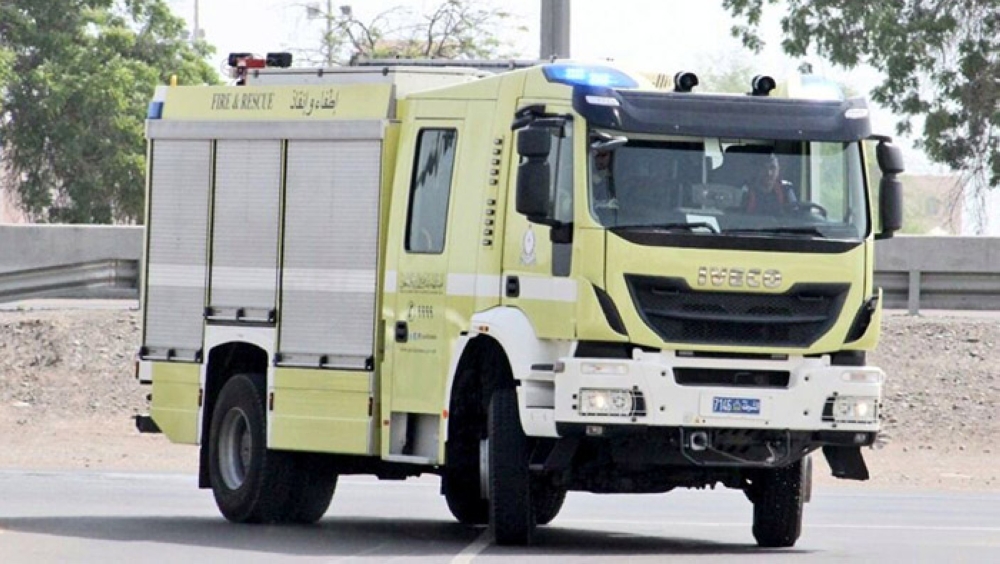 Car bursts into flames, one left injured after vehicles collide in Oman