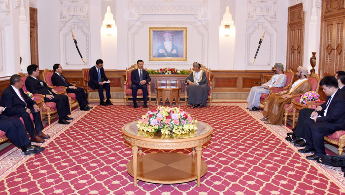 Sayyid Fahd receives top Chinese official