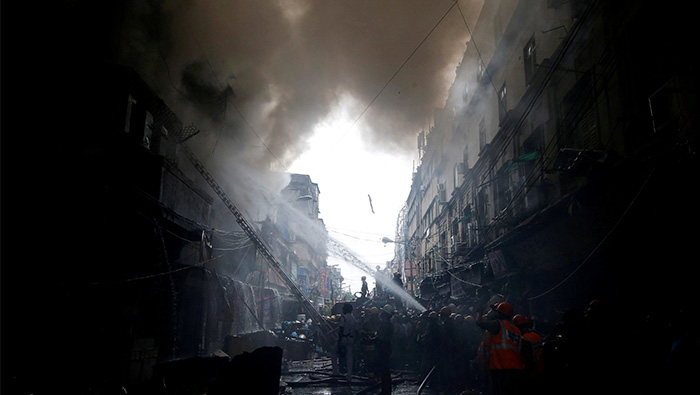 Kolkata fire destroys goods worth millions
