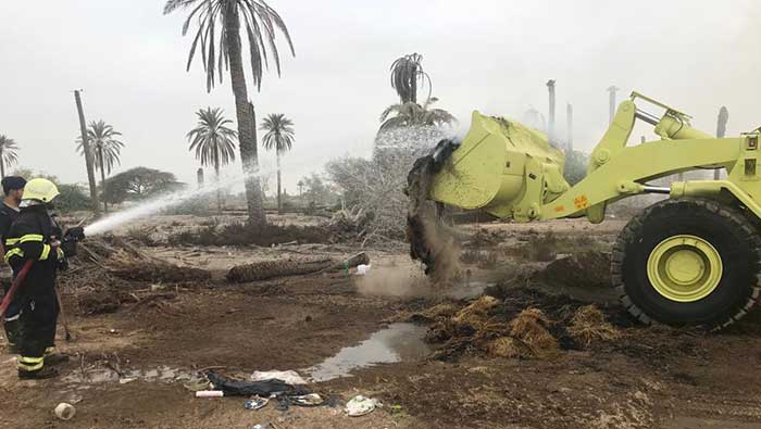 PACDA douses farm fire in Oman