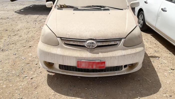 Abandoned cars near old Muscat Airport terminal seized