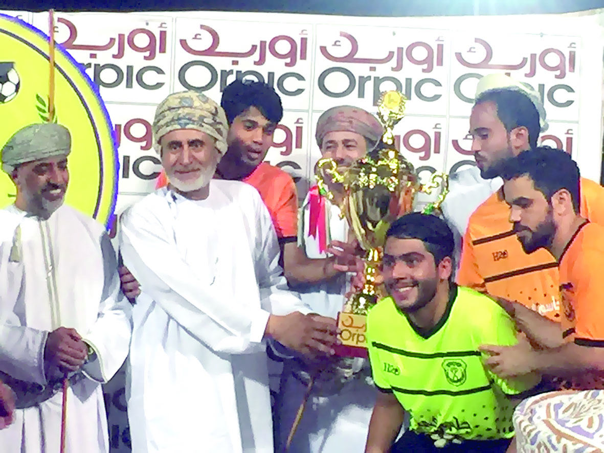 بعد فوزه على فريق الردةالمنتصر يحرز بطولة الثرمد       الـ «14»بالركلات الترجيحية