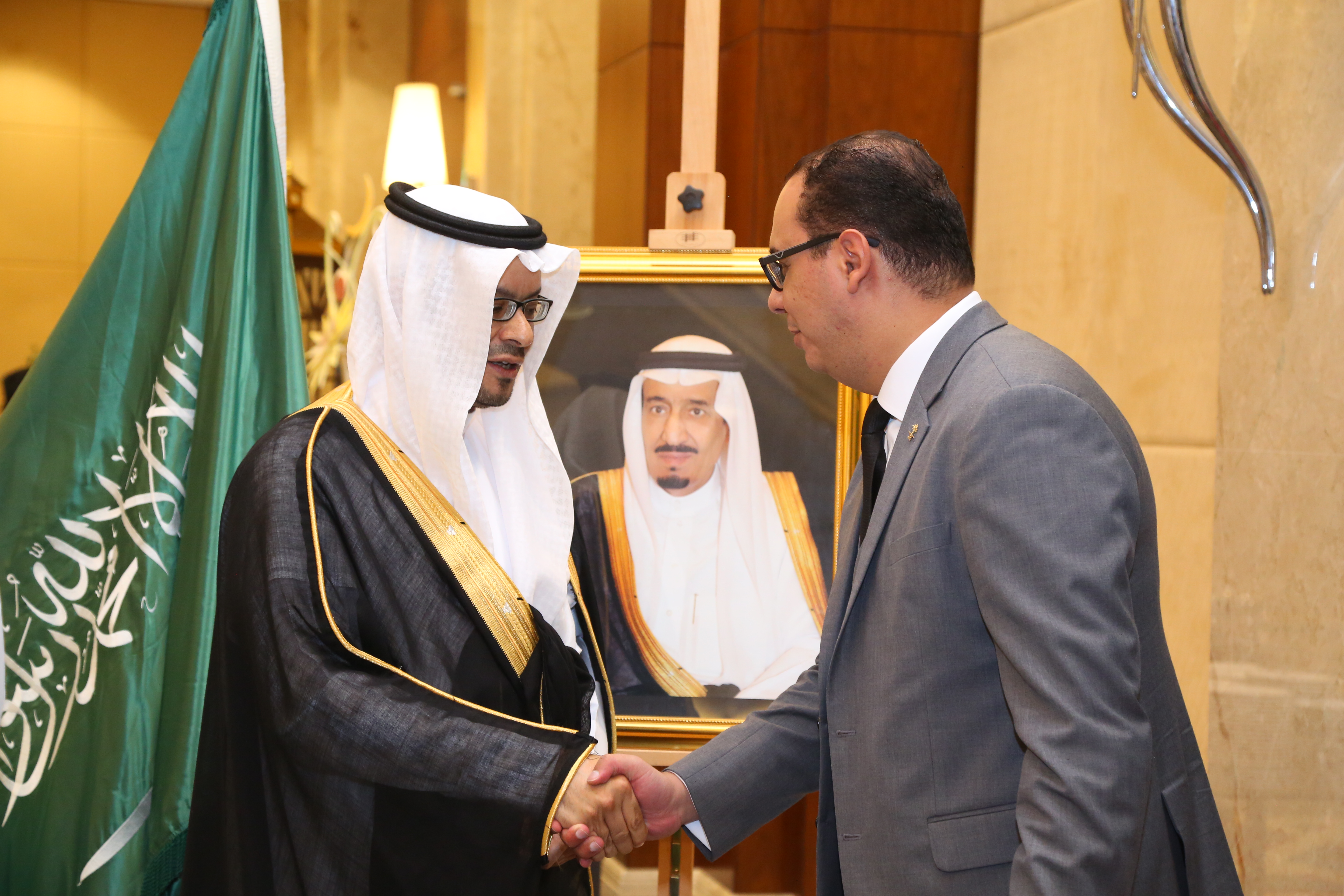 بالصور السفارة السعودية تحتفل بمناسبة اليوم الوطني لبلادها