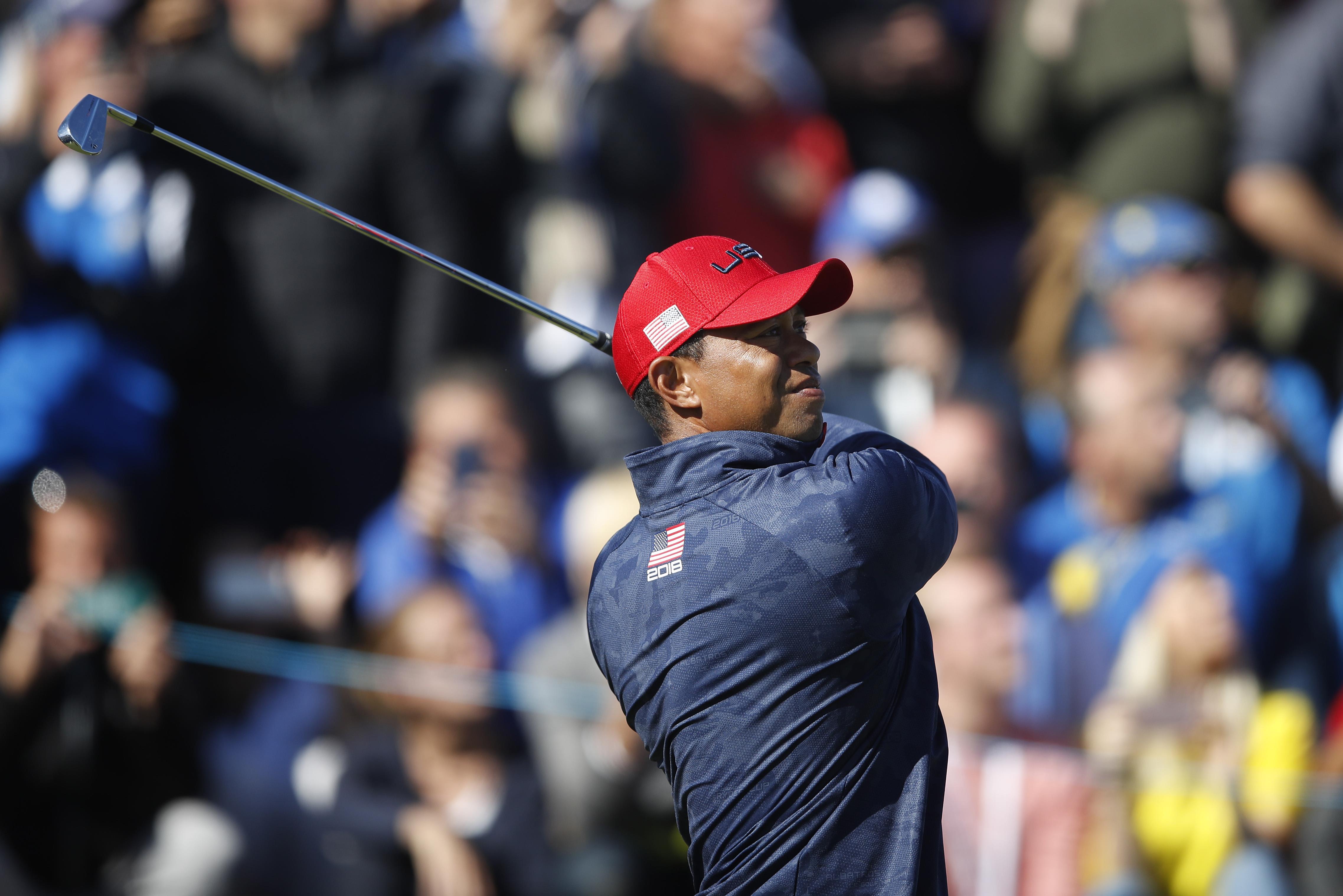 Golf: Weary Woods sleepwalks his way to four Ryder Cup losses