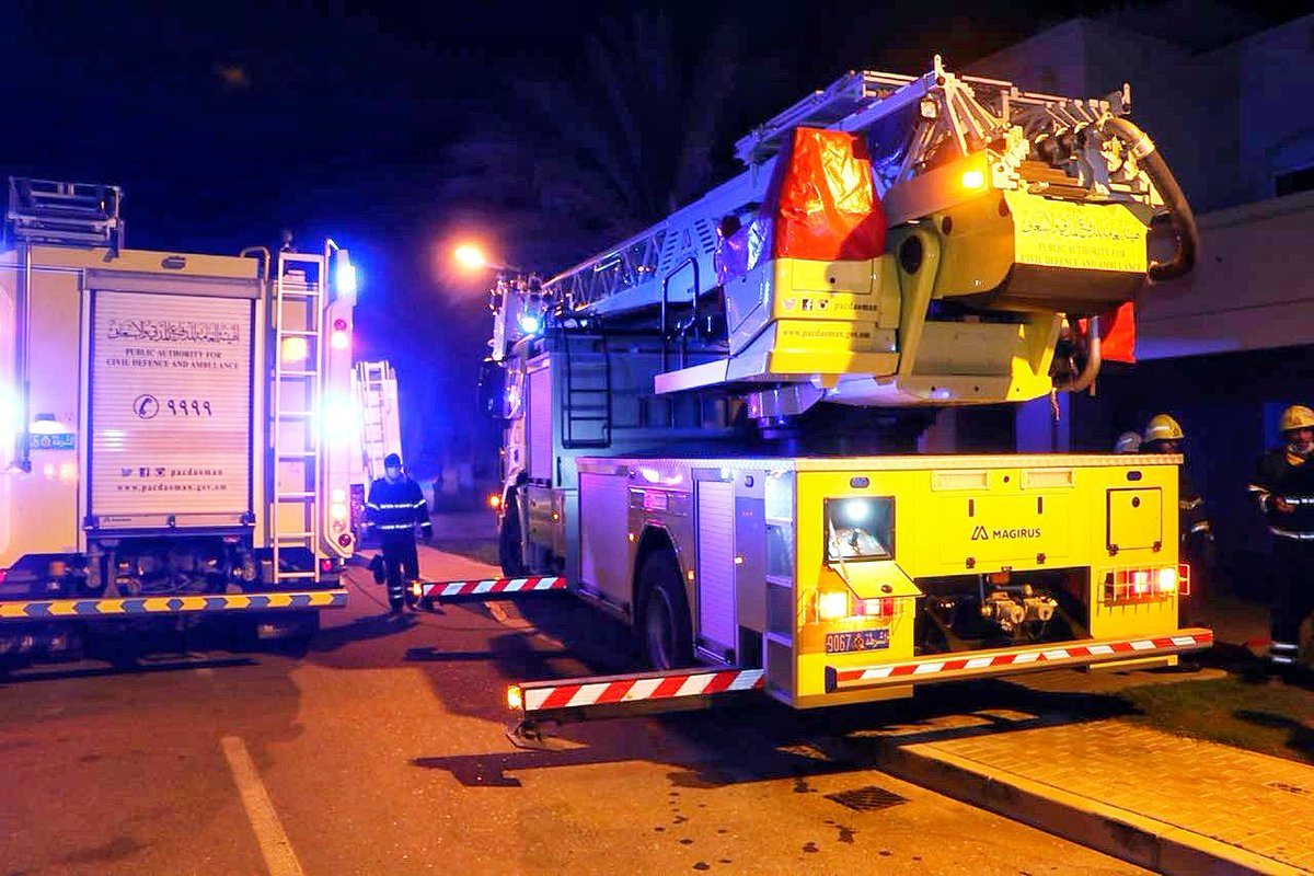 Three expats rescued from Oman house fire