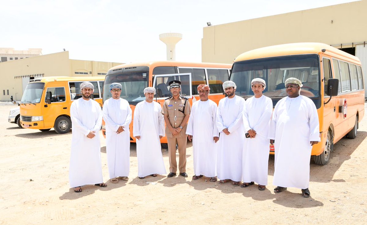Safety devices installed in Oman school buses