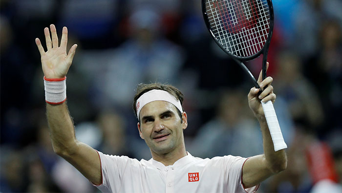 Tennis: Federer survives Medvedev scare in Shanghai