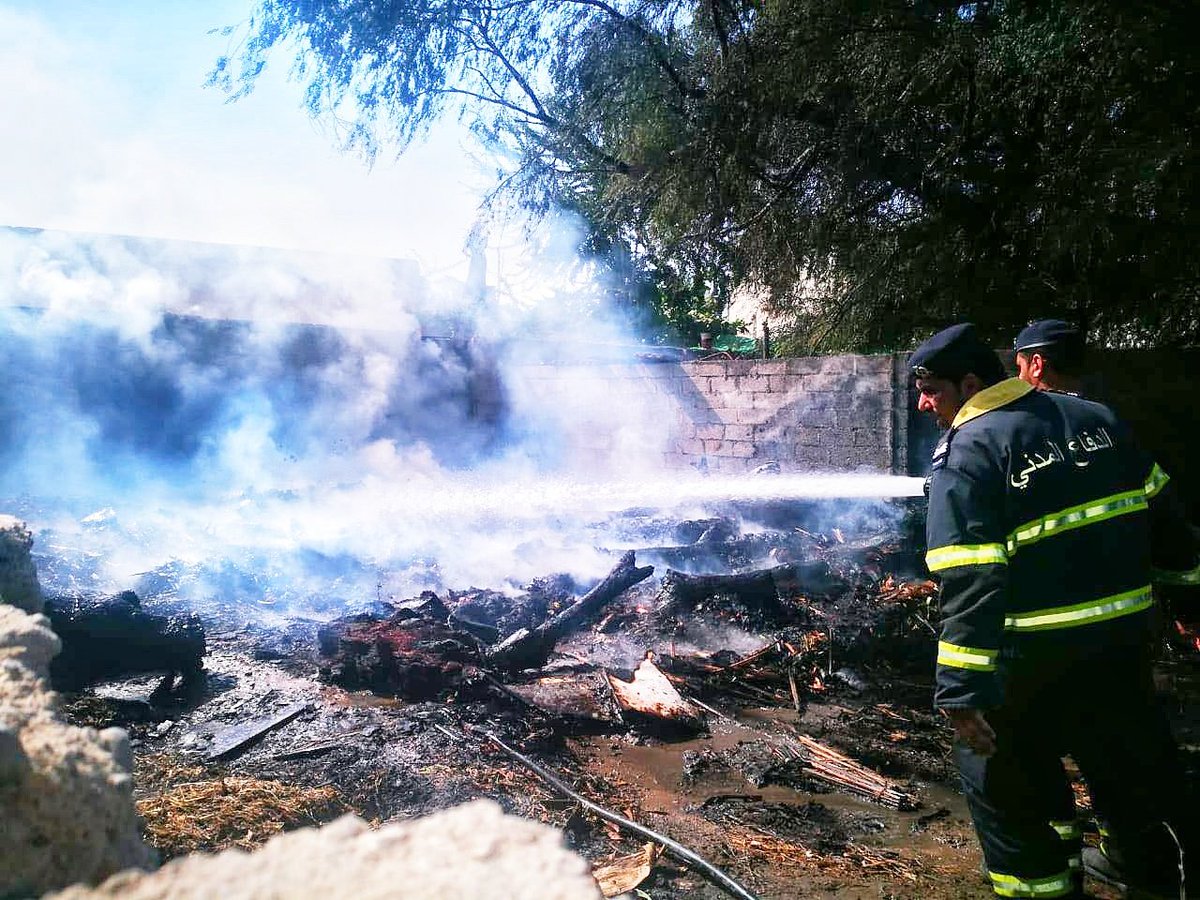 ضبط 3 مواطنين تعمّدوا إضرام النيران بمزارع في الرستاق