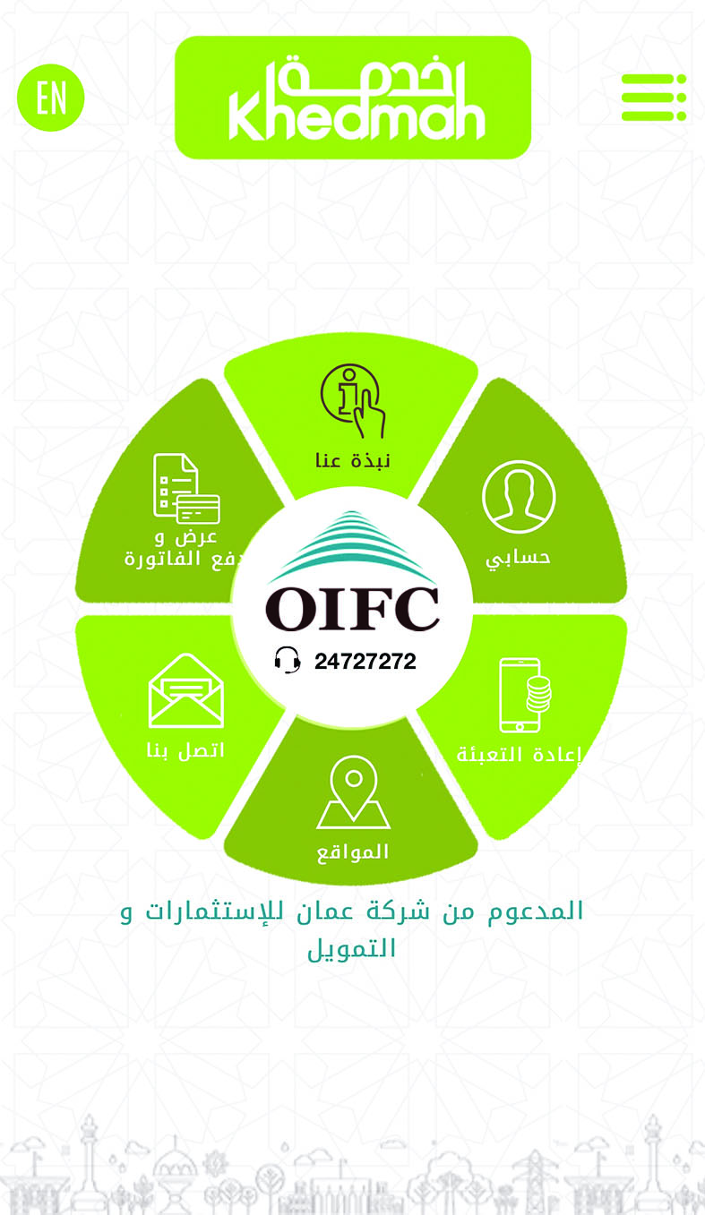 القراءة الذاتية لعدادات الكهرباء والمياه
تطبيق "خدمة" يوفر مزايا حصرية