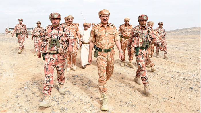 Royal Office Minister visits field commands