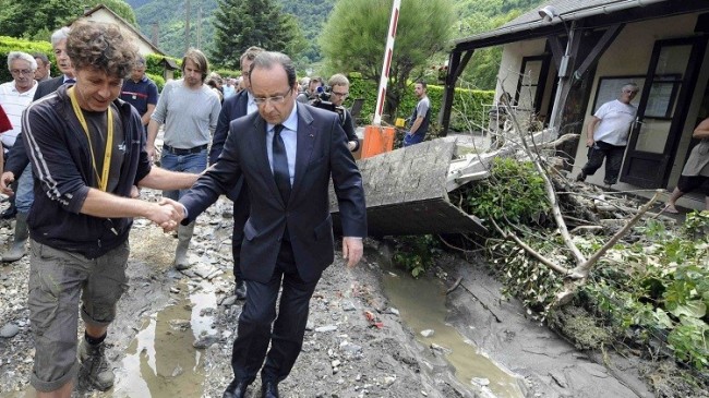 الأمطار الغزيرة تودي بحياة 12 شخصا جنوبي فرنسا