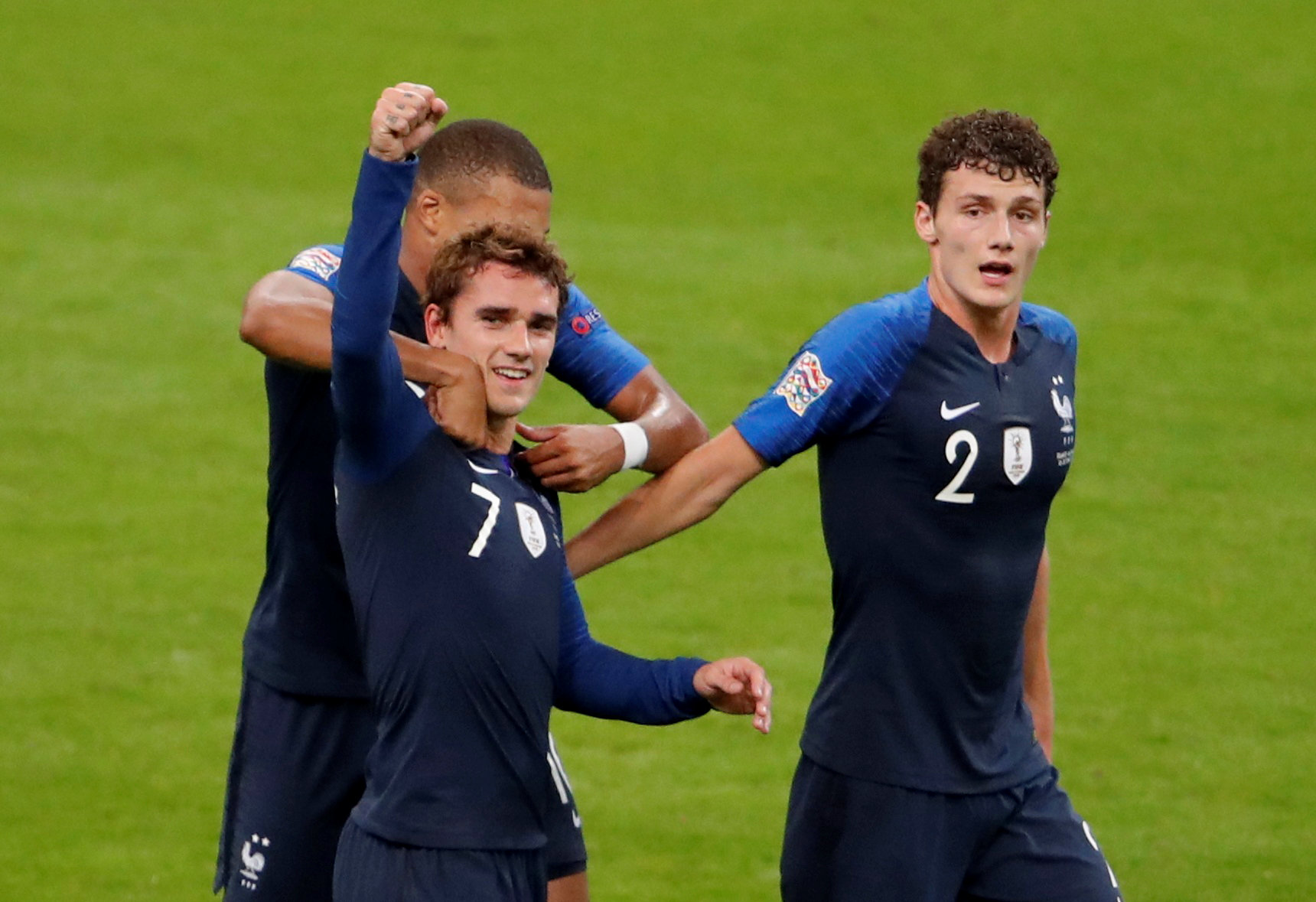Football: Griezmann brace gives France comeback win over Germany