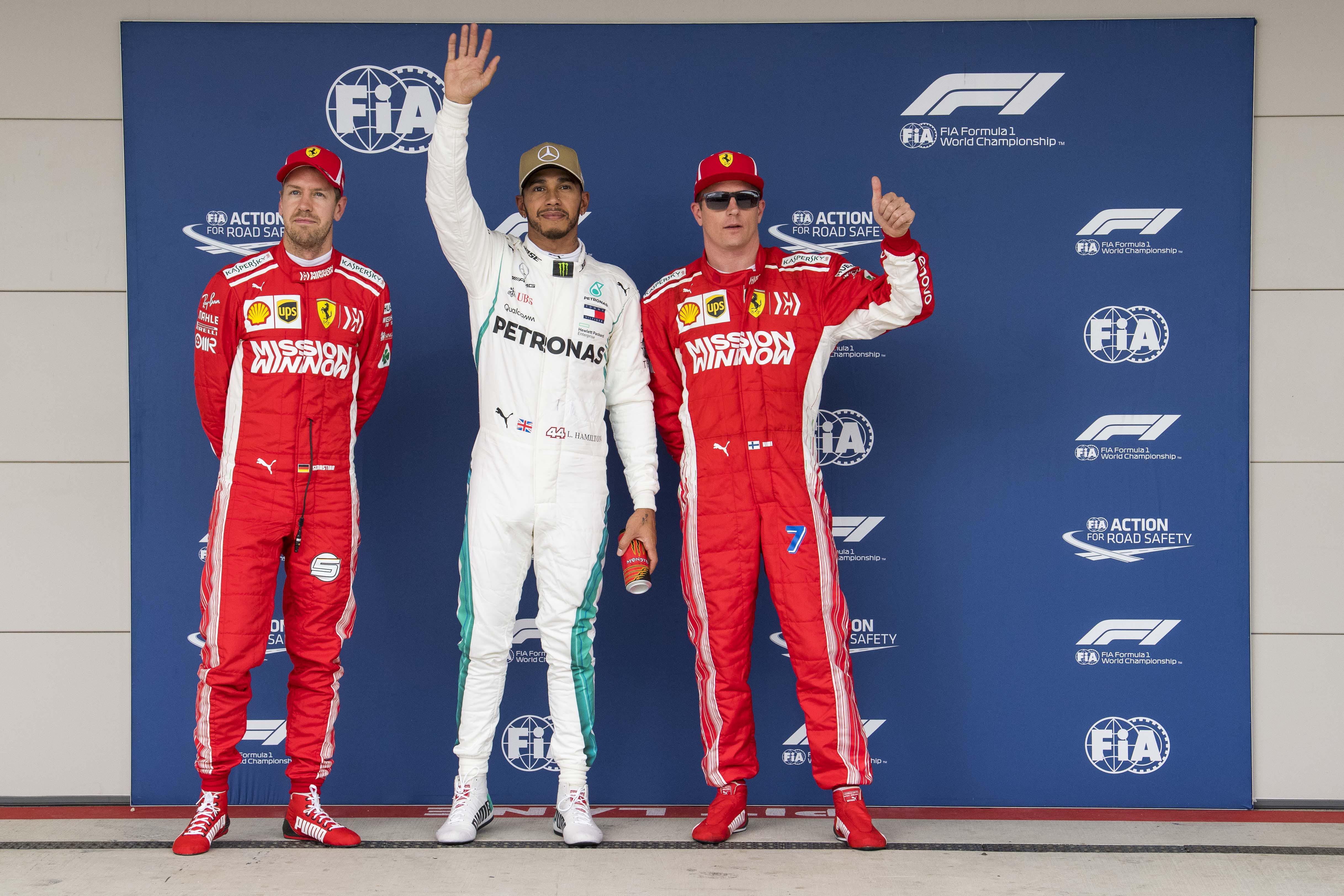 Motorsport: Hamilton takes US pole with fifth title in sight