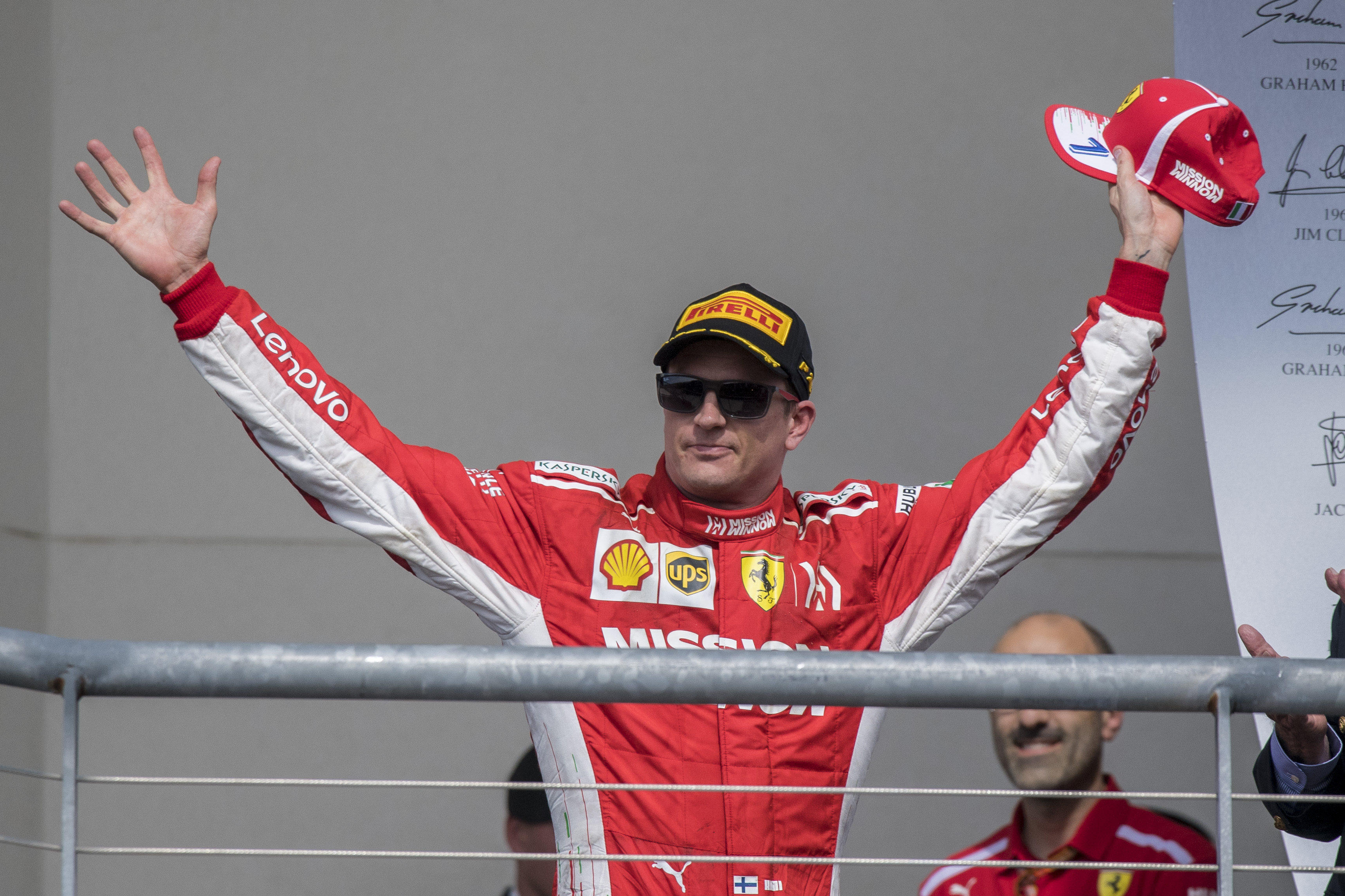 Motorsport: Raikkonen puts Hamilton's fifth title on hold
