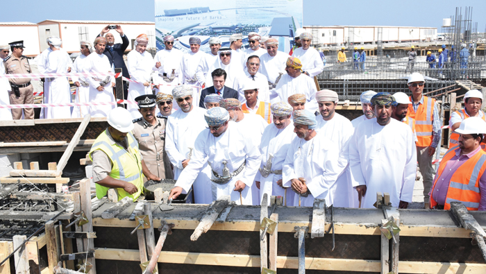 Foundation for OMR50mn Barka Marina project laid
