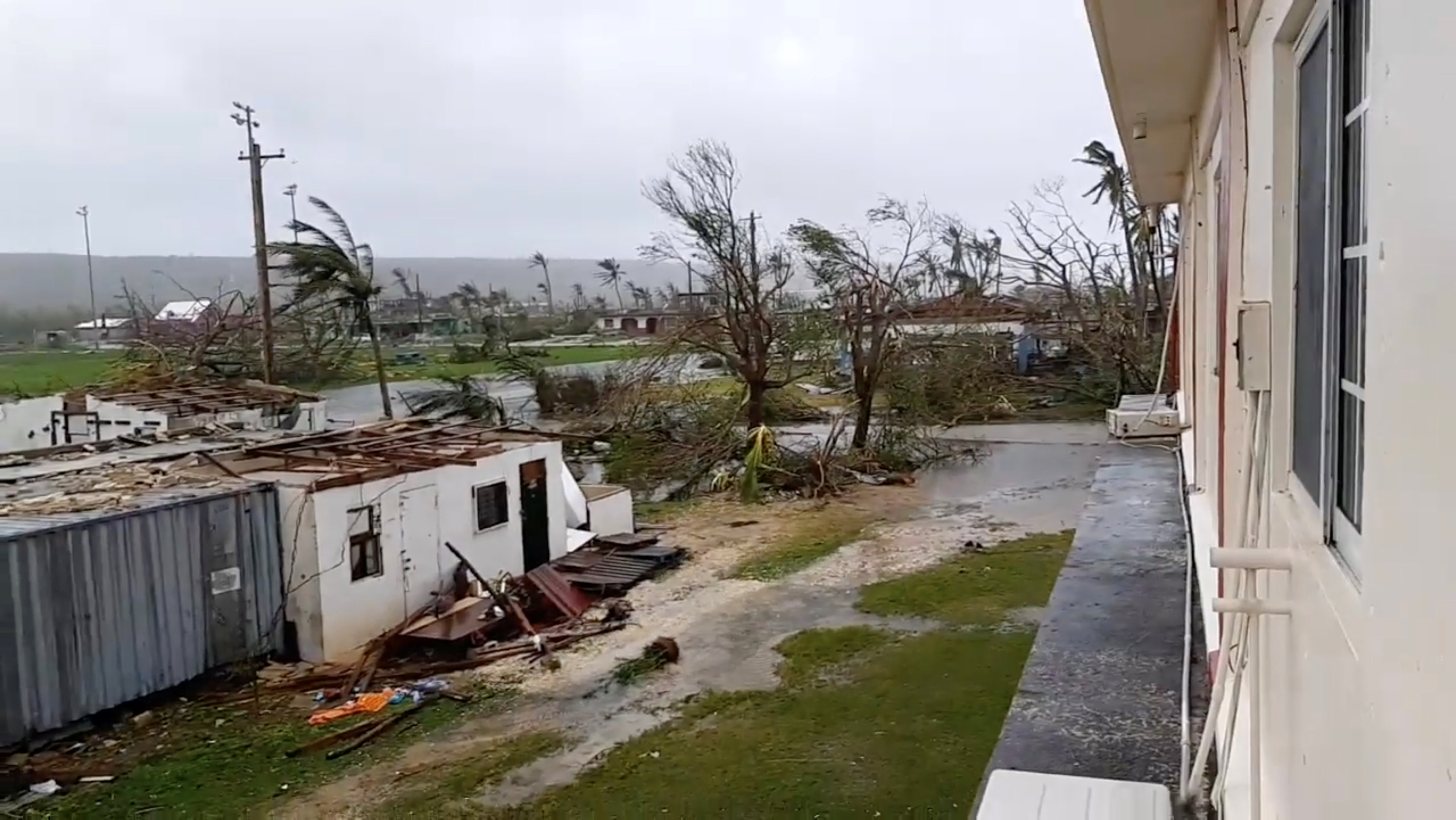 Rescue underway in U.S. Pacific islands as super typhoon strikes