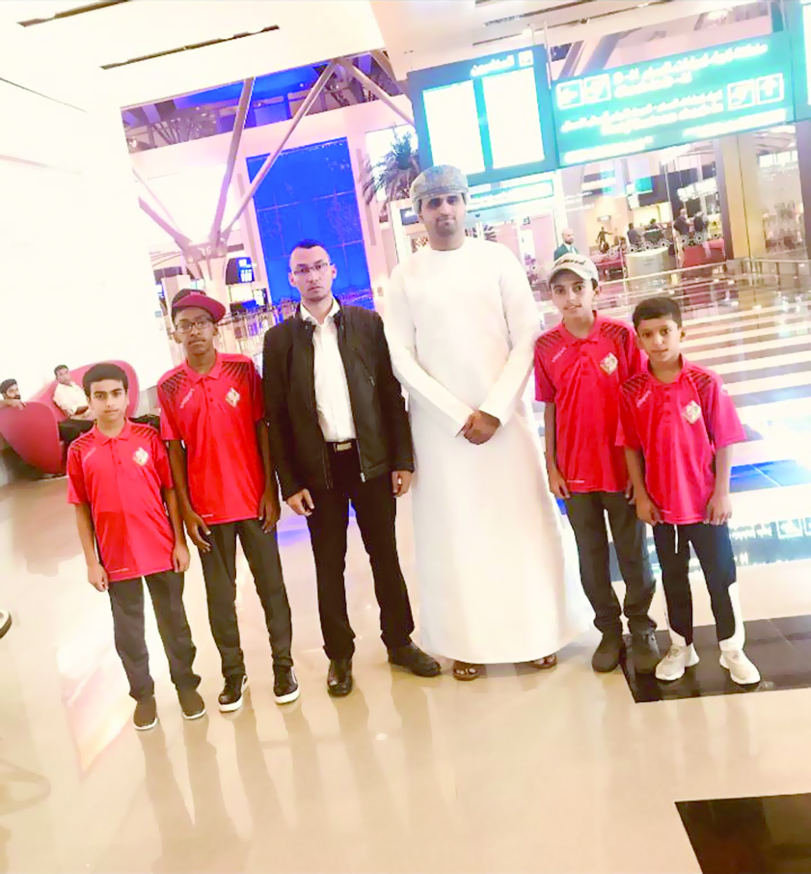 منتخبنا لشطرنج الفئات العمرية يغادر مسقط للمشاركة في البطولة العربية