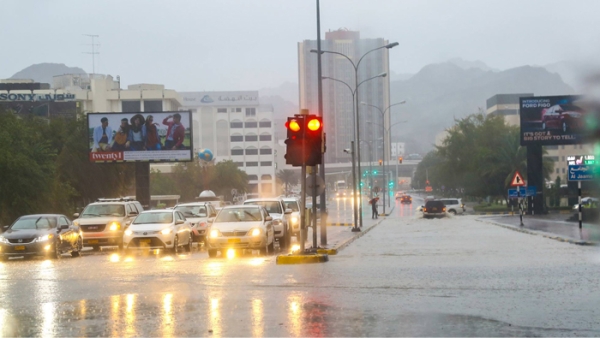 Traffic lights breakdowns reported in parts of Muscat after heavy rains
