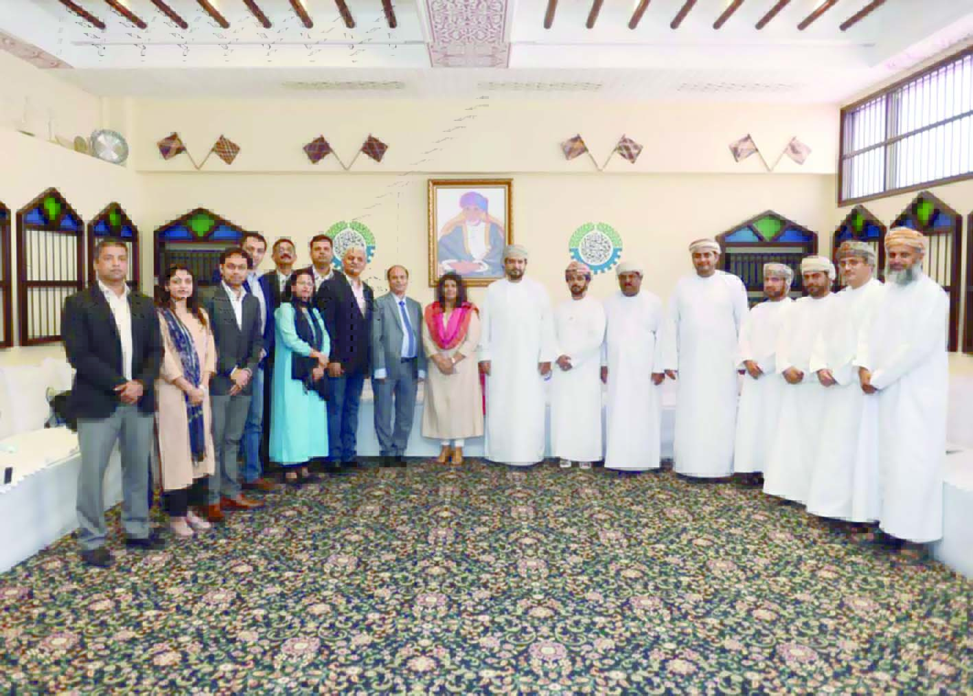 الغرفة تستقبل وفدا تجاريا هنديا