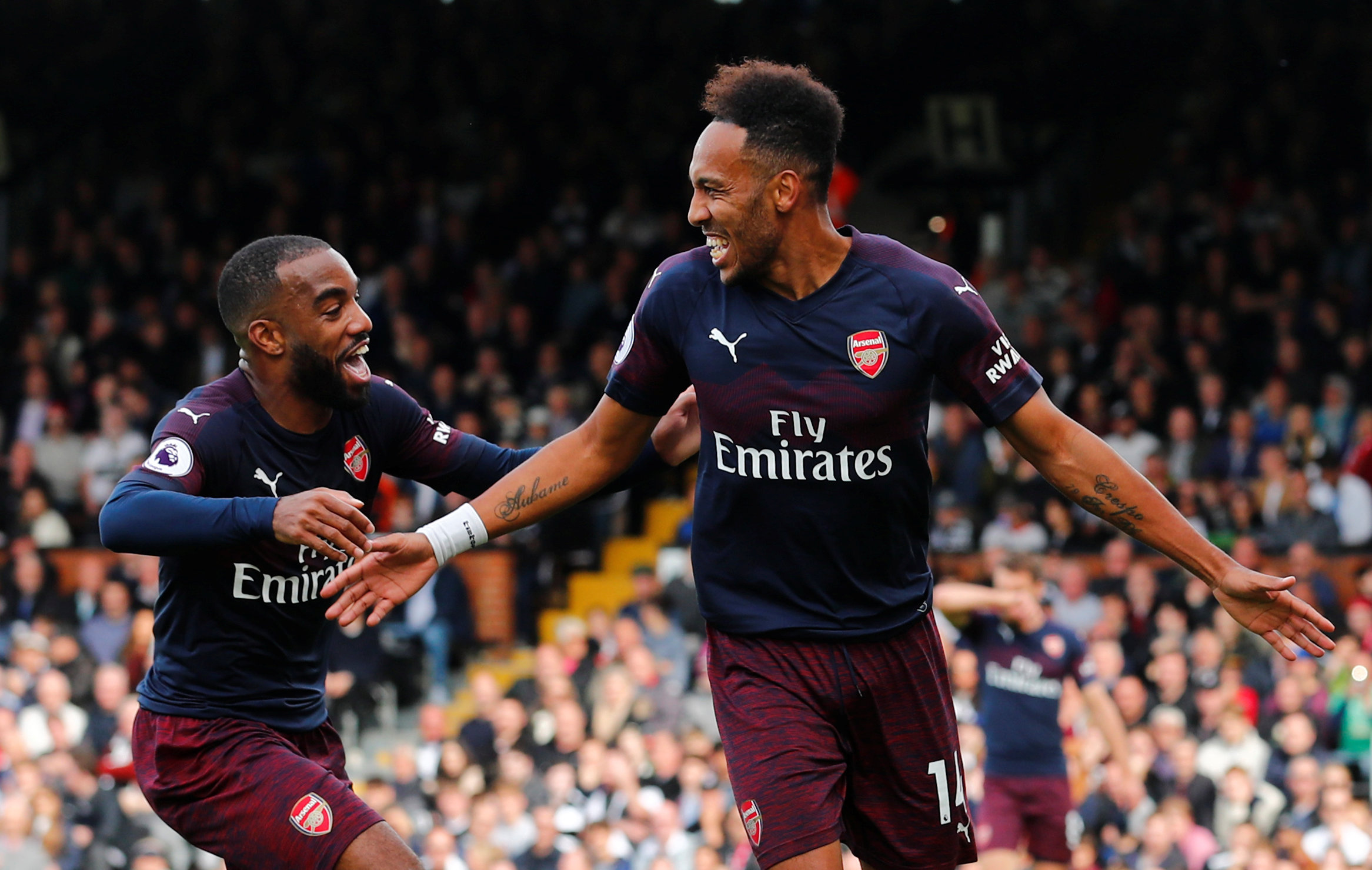 Football: Arsenal run riot in second half to win 5-1 at Fulham